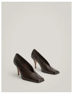 Witchery Sora Heels in Snake Multi