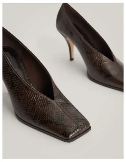 Witchery Sora Heels in Snake Multi