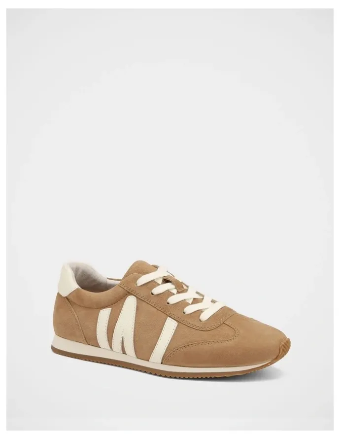 Wittner Billy Suede Leather Sneaker in Fawn