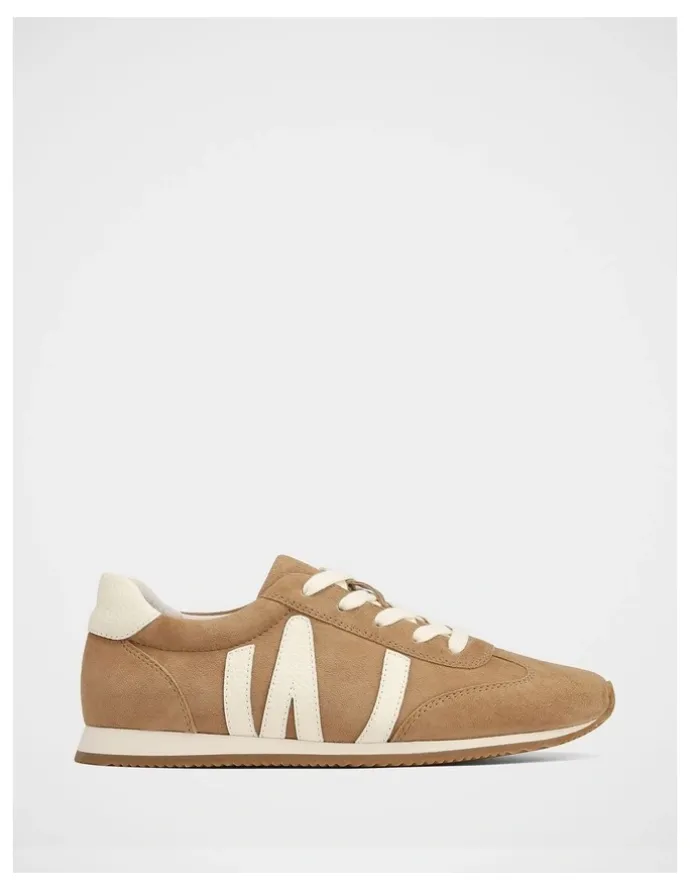 Wittner Billy Suede Leather Sneaker in Fawn