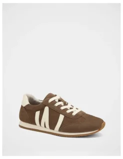 Wittner Billy Suede Leather Sneaker in Espresso