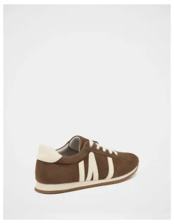 Wittner Billy Suede Leather Sneaker in Espresso