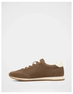 Wittner Billy Suede Leather Sneaker in Espresso