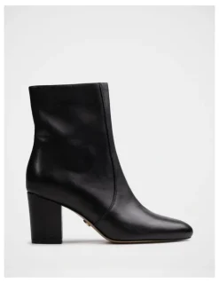 Wittner Kyrah Leather Ankle Boot in Black