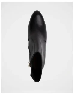 Wittner Kyrah Leather Ankle Boot in Black