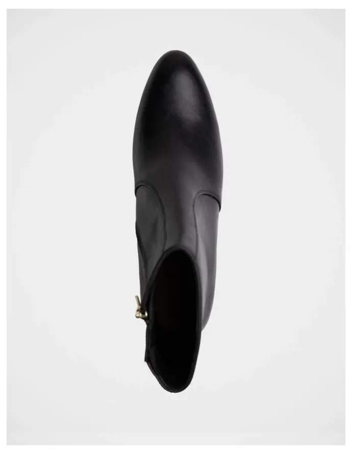 Wittner Kyrah Leather Ankle Boot in Black