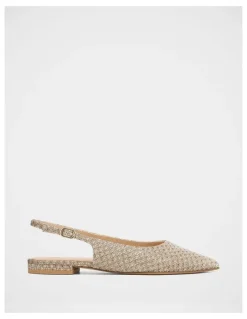 Wittner Mary Metallic Lurex Slingback in Gold
