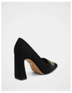 Wittner Petra Suede Leather Pump in Black