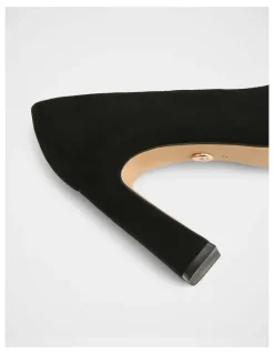 Wittner Petra Suede Leather Pump in Black