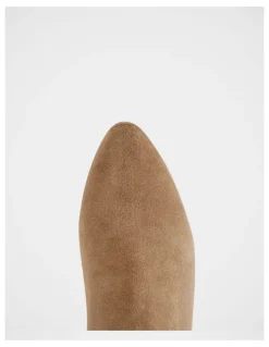 Wittner Romayn Suede Leather Knee High Boot in Fawn