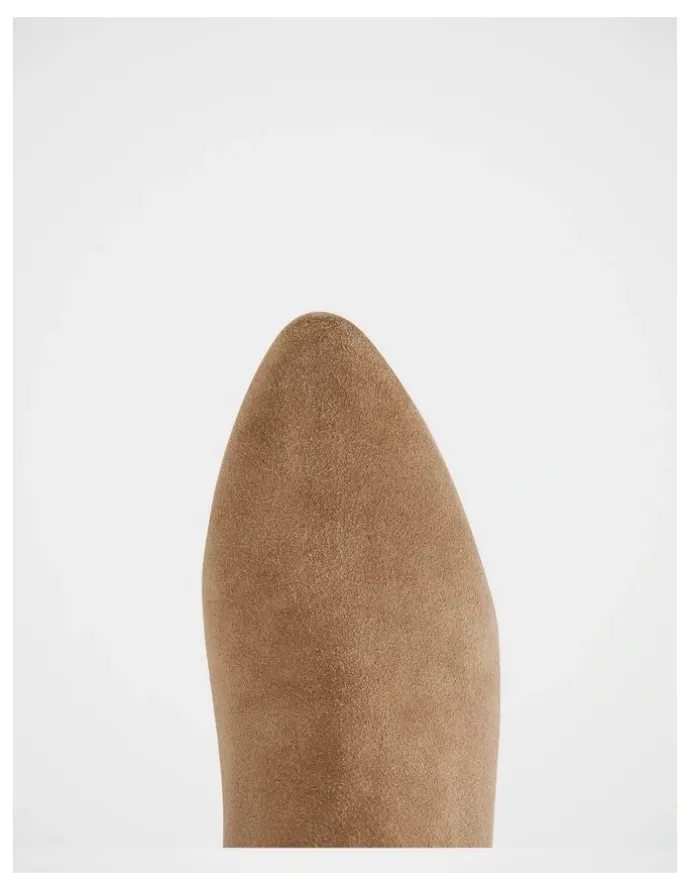 Wittner Romayn Suede Leather Knee High Boot in Fawn