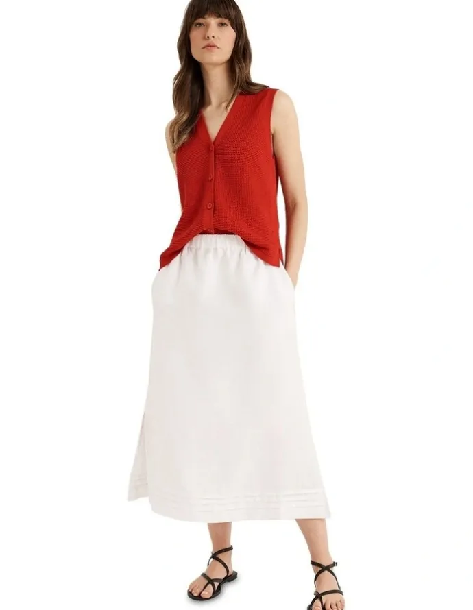 Yarra Trail Kinship Skirt in White