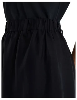 Yarra Trail Kinship Skirt in Navy