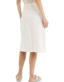 Yarra Trail Panna Skirt in White