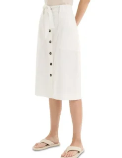 Yarra Trail Panna Skirt in White