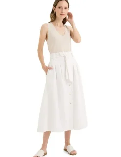 Yarra Trail Tirari Skirt in White