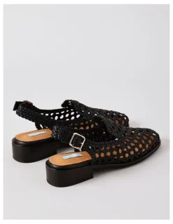 Zazou Aria Flat Shoes in Black