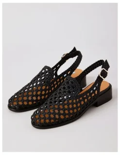 Zazou Aria Flat Shoes in Black