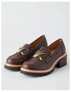 Zazou Dawson Heeled Shoes in Chocolate