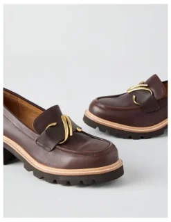Zazou Dawson Heeled Shoes in Chocolate